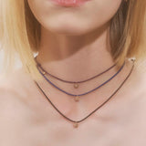 STELLINA NECKLACE IN DEEP PURPLE