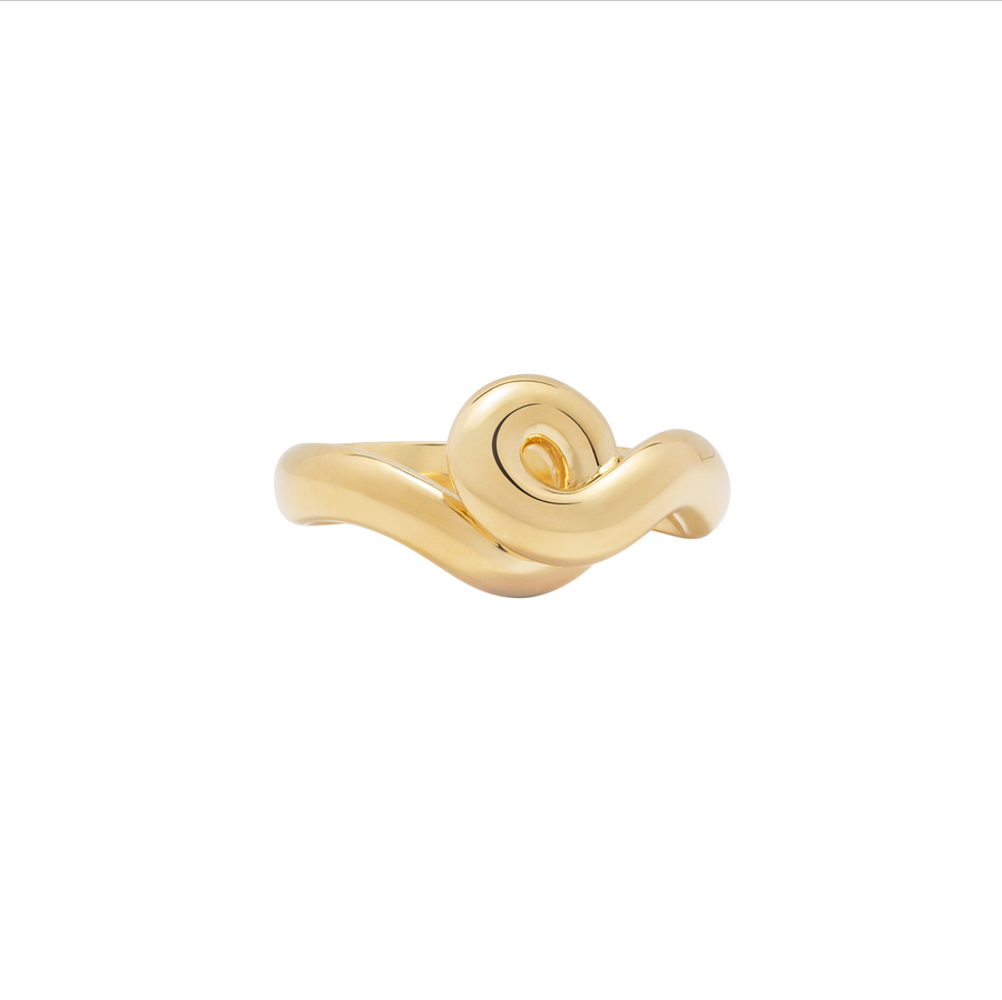 MAXI LOOP RING ONLY GOLD