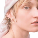 BIG LOVE EARRINGS IN PANNA