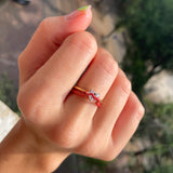 COMPOSABLE DIAMOND RING WITH HEART-SHAPED DIAMOND