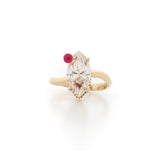 MOCKTAIL RING WITH MARQUISE CUT DIAMOND