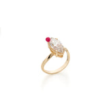 MOCKTAIL RING WITH MARQUISE CUT DIAMOND