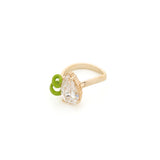 MOCKTAIL RING WITH DROP CUT DIAMOND