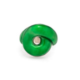 TARALLO RING IN FOREST GREEN