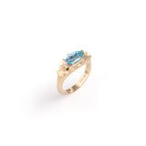 BE MARINE RING WITH TOPAZ