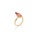 MOCKTAIL RING WITH PINK TOURMALINE