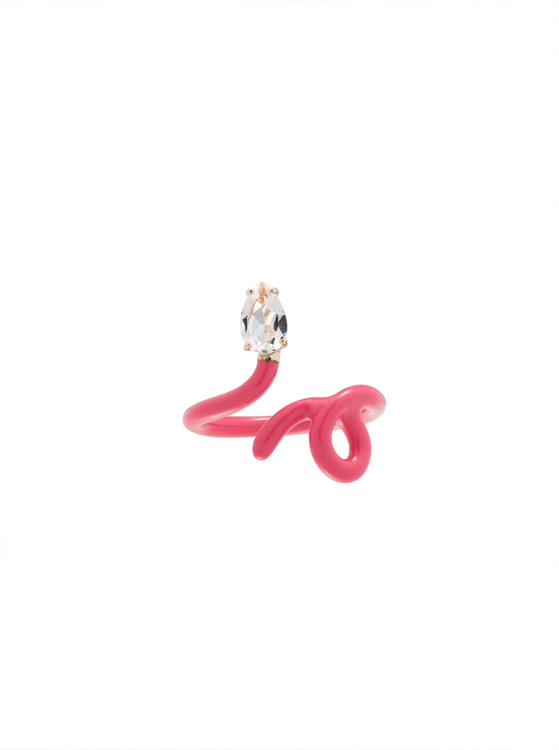 BABY VINE RING ~ IN AZALEA