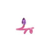 BABY VINE RING ~ IN BUBBLEGUM