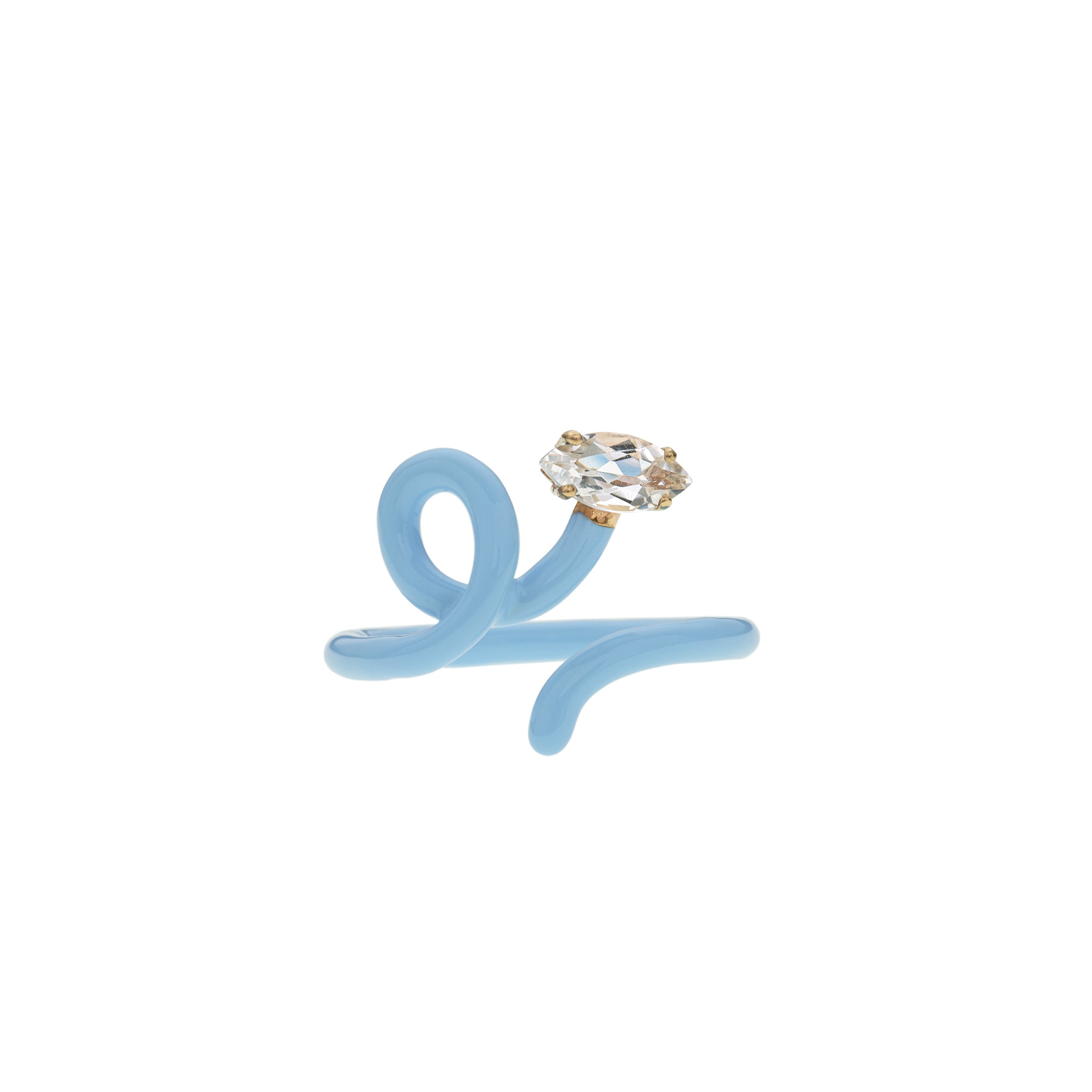 BABY VINE RING ~ IN BABY BLUE