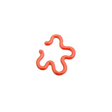 FLOWER EAR CUFF ~ IN JAPANESE ORANGE