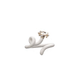 BABY VINE RING ~ IN WHITE