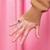 BABY VINE RING ~ IN LAVENDER