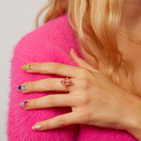 MATILDA RING IN LIGHT PINK WITH PINK TOURMALINE