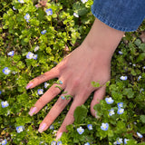 BABY VINE RING ~ IN PISTACCHIO