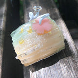 BABY VINE RING ~ IN WHITE