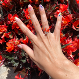 BABY VINE RING ~ IN JAPANESE ORANGE