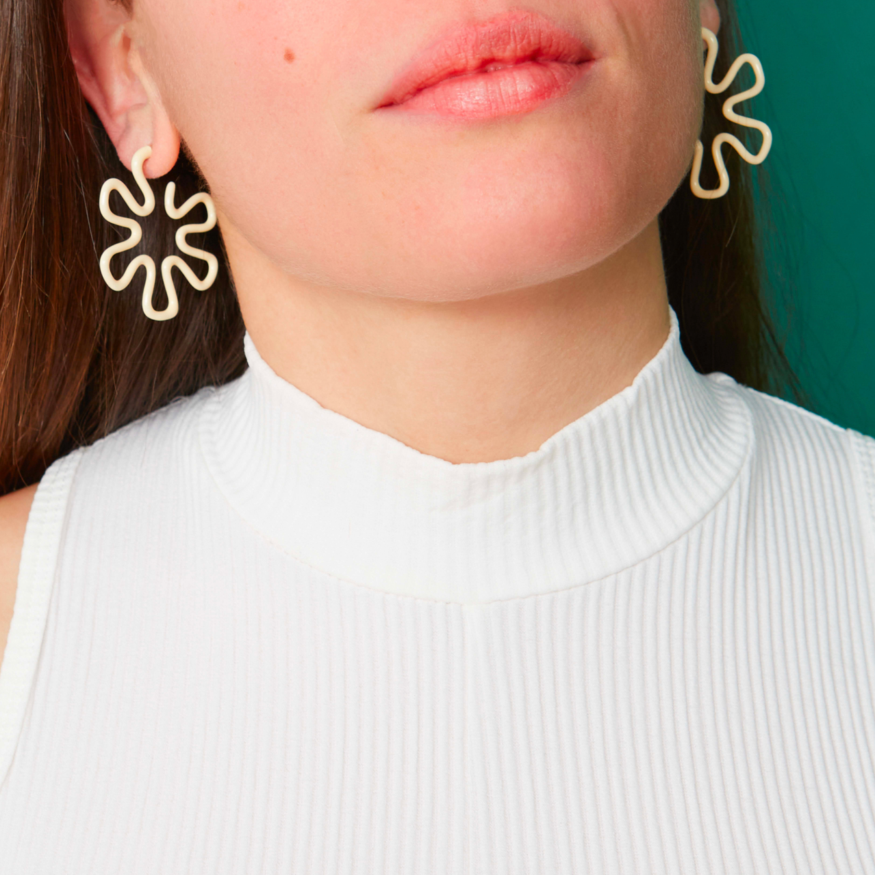 MARGHERITA EARRINGS ~ IN PANNA – Bea Bongiasca MARGHERITA EARRINGS ~ IN PANNA – Bea Bongiasca