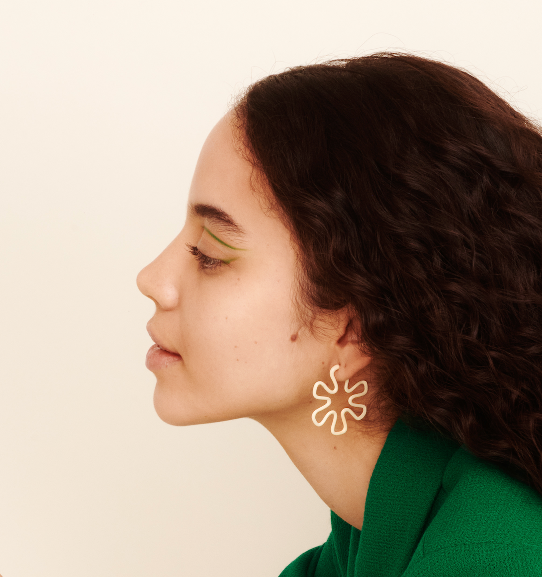 MARGHERITA EARRINGS ~ IN PANNA – Bea Bongiasca MARGHERITA EARRINGS ~ IN PANNA – Bea Bongiasca