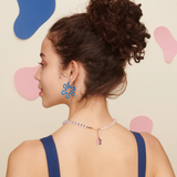 MARGHERITA EARRINGS IN BLUE