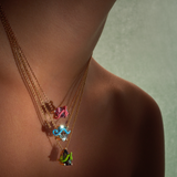 CARMEN NECKLACE IN LIGHT PINK WITH PINK TOURMALINE