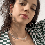 MARGHERITA EARRINGS ~ IN PANNA